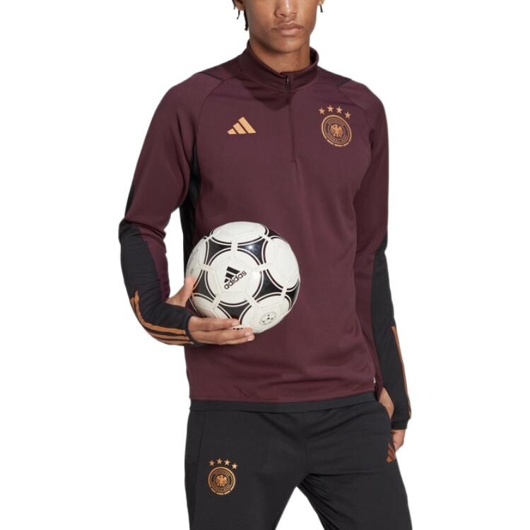 Толстовка мужская Shadow Maroon Adidas, цвет Shadow Maroon — фото 4