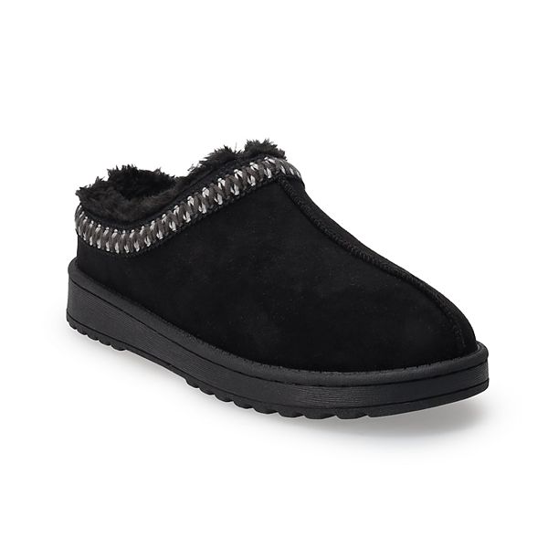 Детские клоги Pembroke из искусственного меха Sonoma Goods For Life, Black