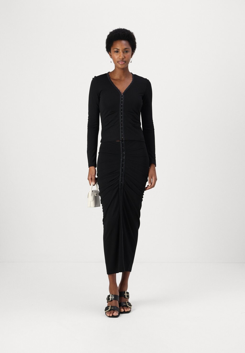 

Топ с длинными рукавами CADELL AllSaints, черный