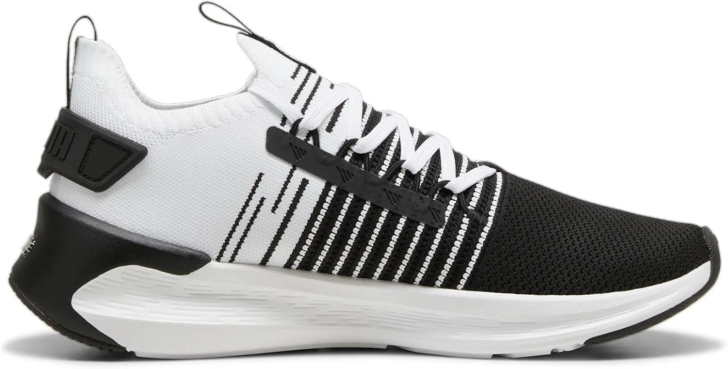 Мужские беговые кроссовки Puma Softride Symmetry Fuzion, черный/темно-серый/белый — фото 2