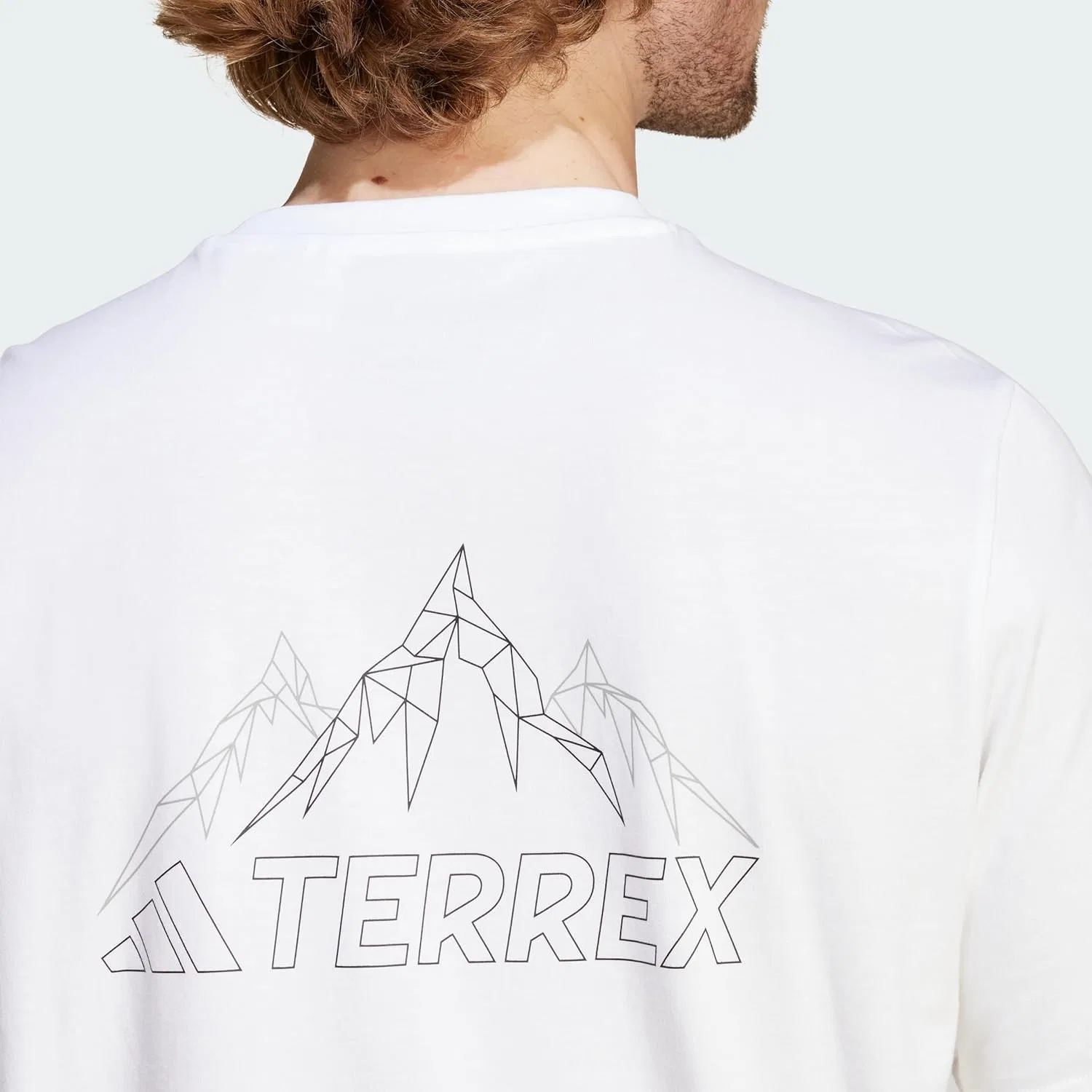 Футболка мужская adidas Terrex, цвет White — фото 4