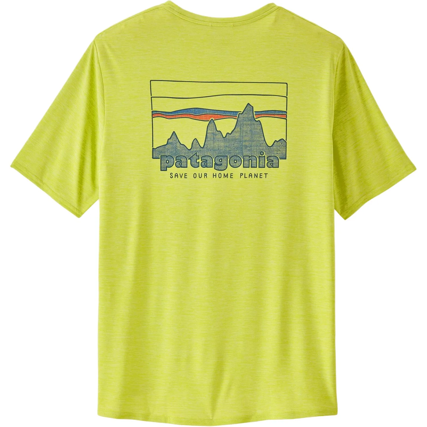 Футболка мужская быстросохнущая Patagonia, Phosphorus Green/SPGX
