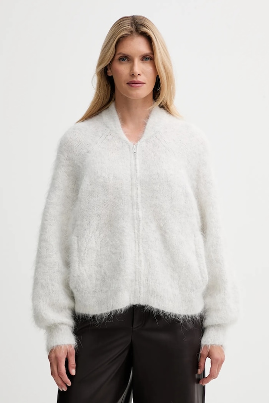 

Кардиган с альпакой American Vintage, серый