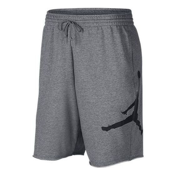 

Шорты Air Jordan Jumpman Large Logo Athleisure Casual Sports Knit Shorts Gray AQ3116-091