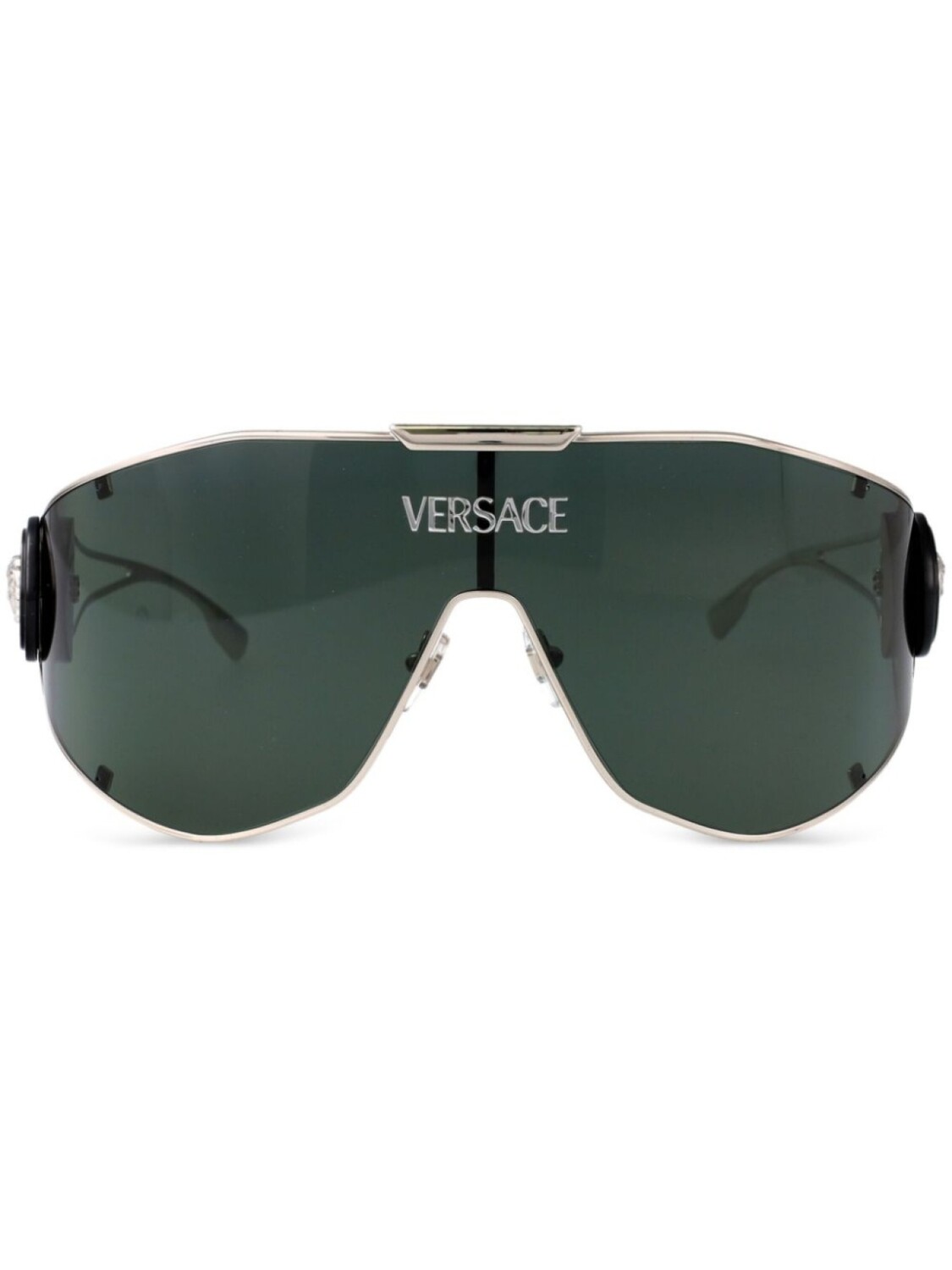 

Солнцезащитные очки с защитной оправой Versace Eyewear, серебряный