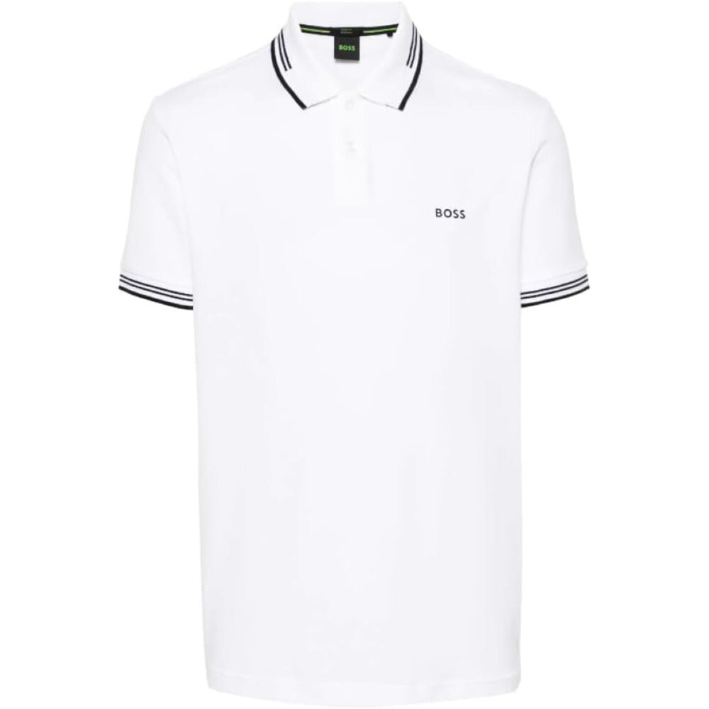 

Мужская футболка-поло Paul Modern Essential, чистый белый цвет Hugo Boss