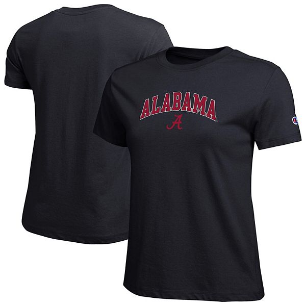 

Женская черная футболка Alabama Crimson Tide с арочным логотипом Champion, Черный, Женская черная футболка Alabama Crimson Tide с арочным логотипом Champion