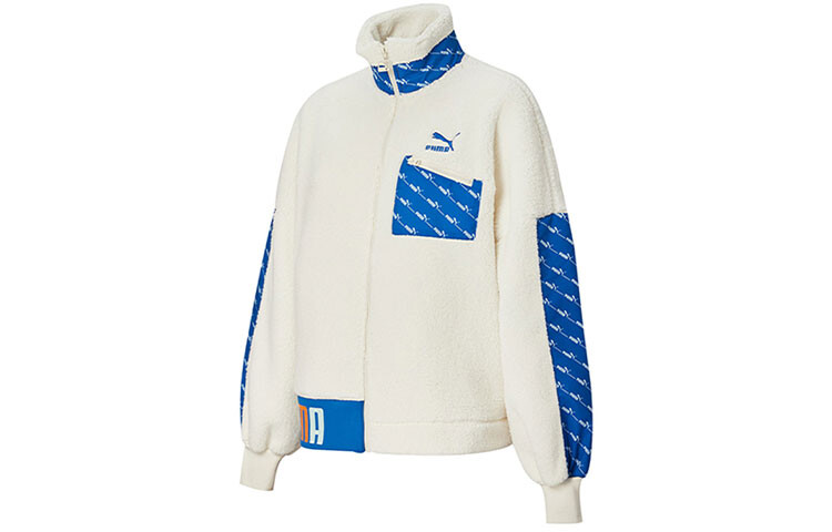 

Женская бархатная куртка Puma, От белого