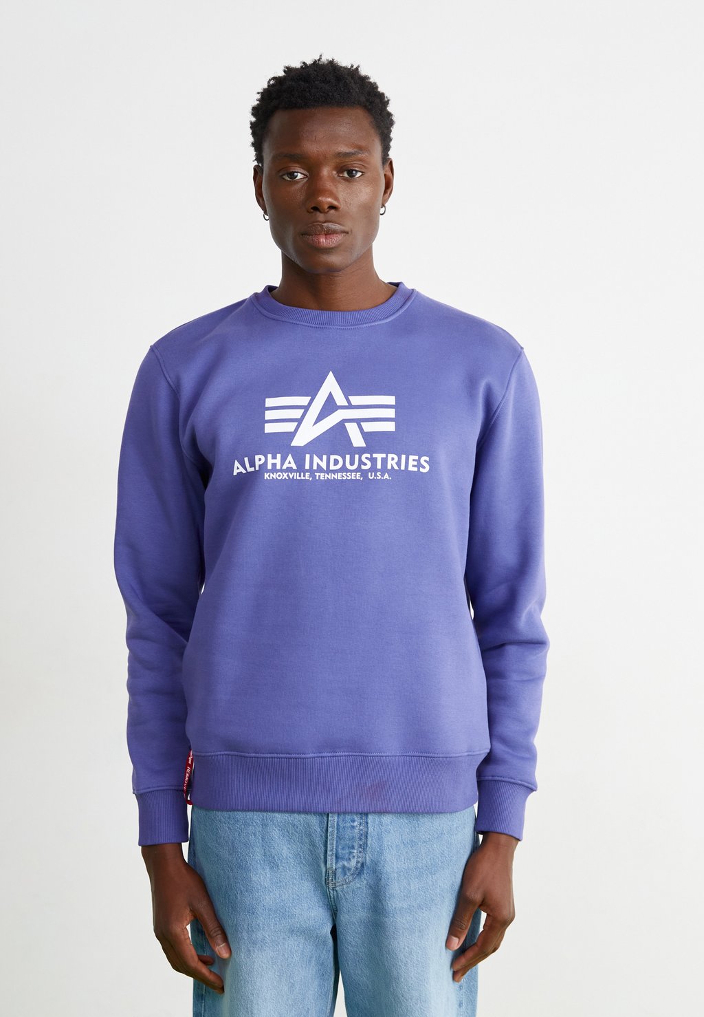 

Толстовка BASIC Alpha Industries, темно-фиолетовый