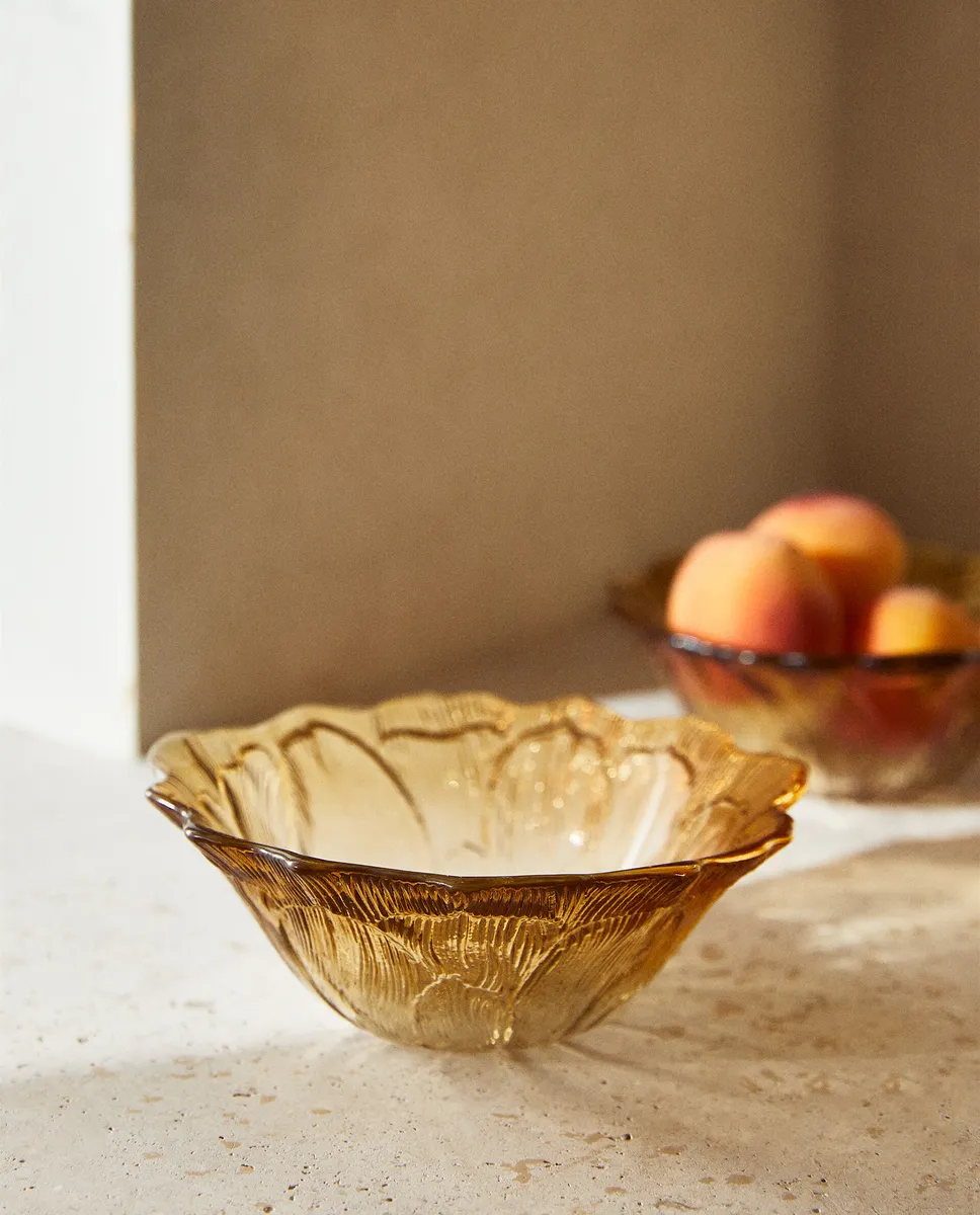 

Стеклянная чаша для цветов Zara Home, синий