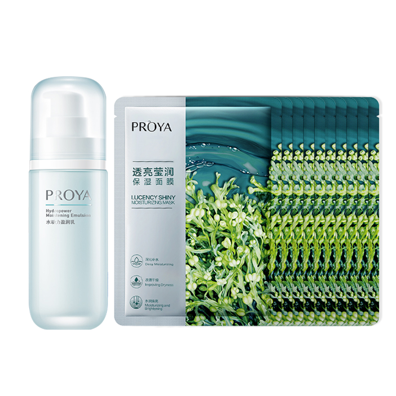 

Набор увлажняющего лосьона для ухода за кожей, увлажняющий и питающий, комплект из 2 предметов PROYA