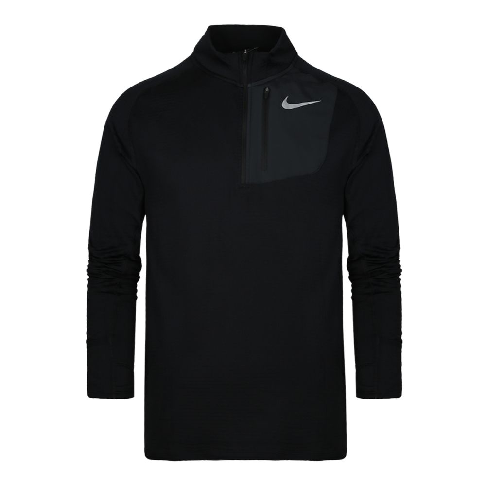 

Nike Футболка мужская Stand Collar черная Moderate
