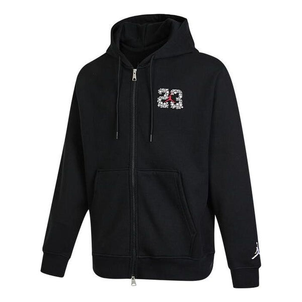 

Куртка Air Jordan Solid Color Alphabet Jacket Men's Black, черный