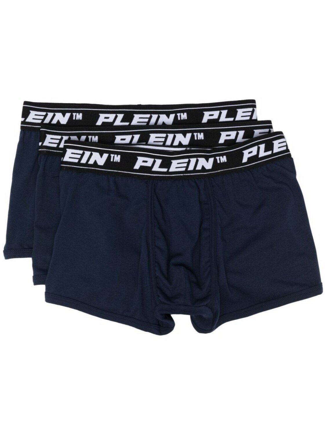 

Philipp Plein комплект из трех боксеров с логотипом, синий