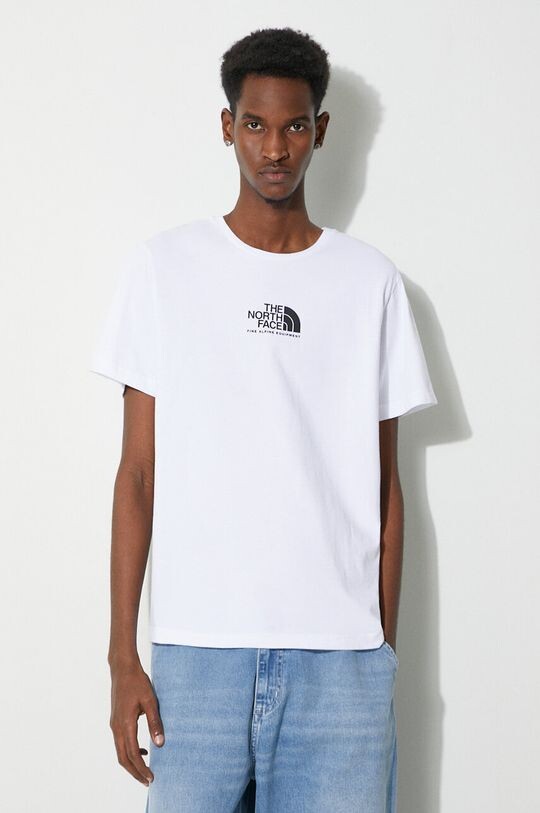 

Хлопковая футболка MS/S Fine Alpine Equipment Tee 3 The North Face, белый