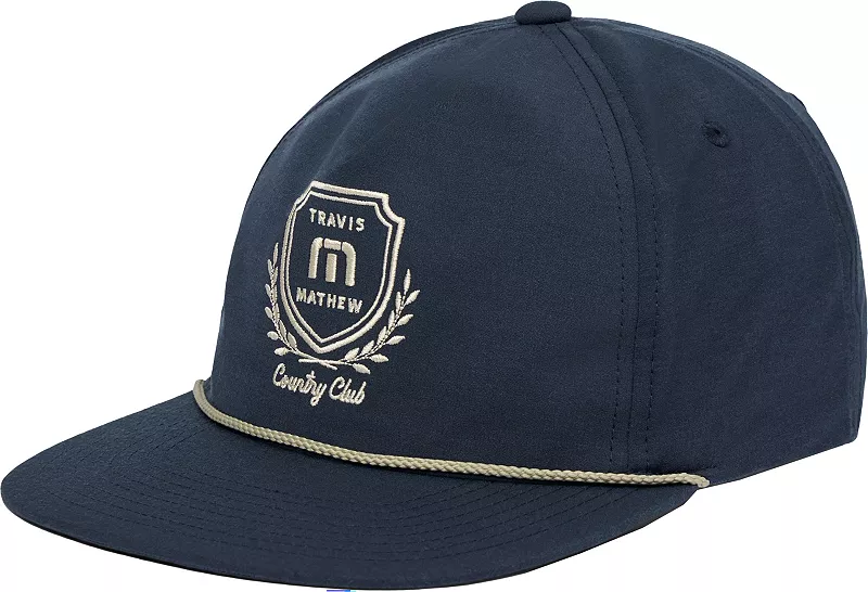 

Мужская любимая бейсболка Snapback для гольфа TravisMathew, цвет Total Eclipse