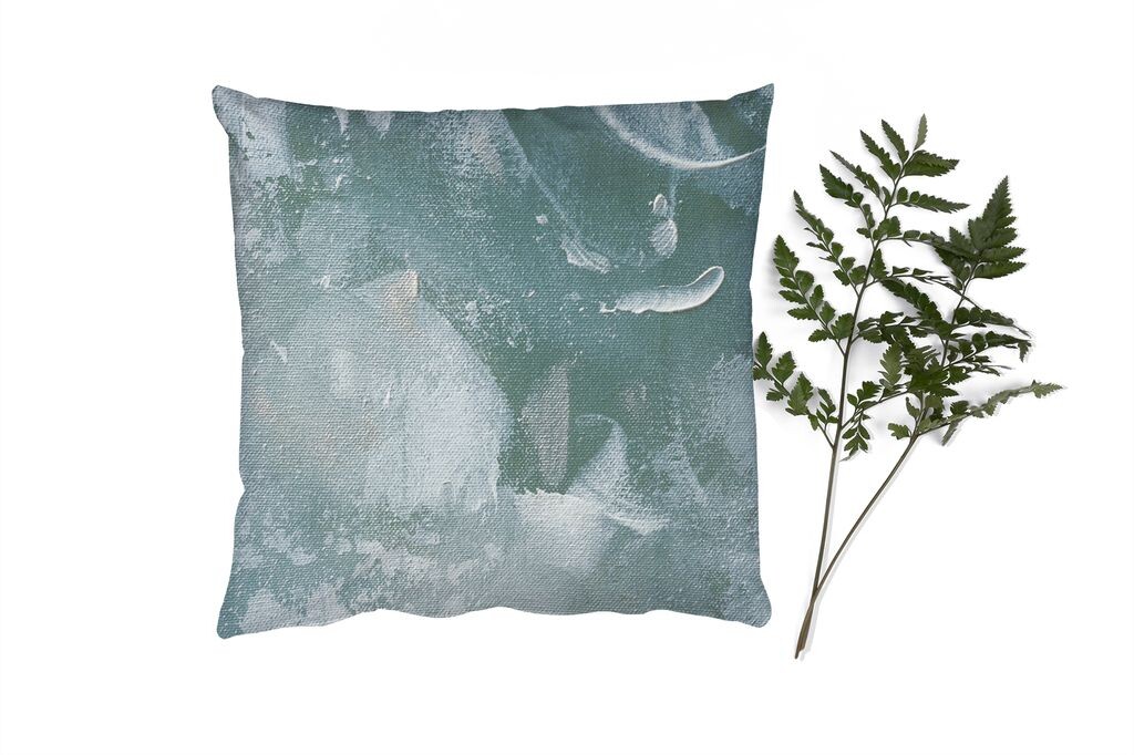 

MuchoWow Декоративная подушка Диванная подушка Декоративная подушка для гостиной 45 x 45 см Акриловая краска - Абстракция - Дизайн - Чехлы для подушек - Декоративные чехлы для подушек - Декоративные чехлы для подушек, мультиколор