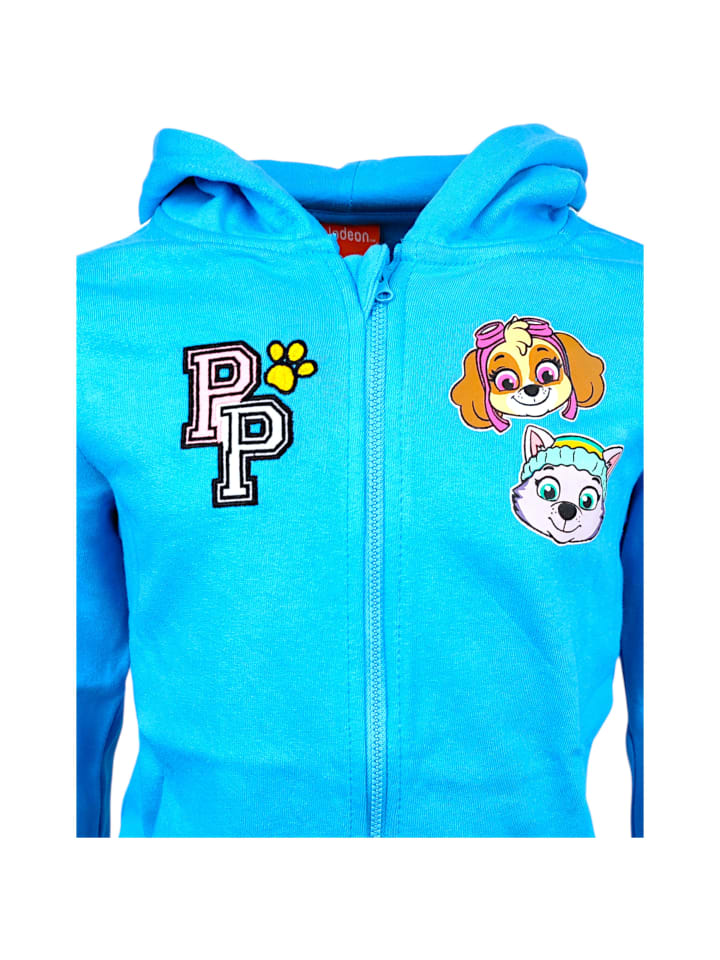 Paw Patrol Спортивная куртка Скай из "Щенячьего патруля" светло-голубого цвета — фото 3