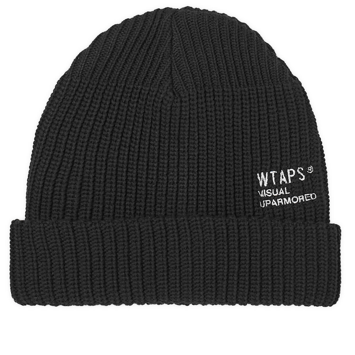 

Шапка Wtaps 22 Logo Beanie Hat, черный