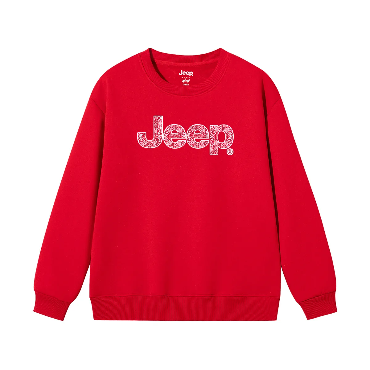 Толстовка с круглым вырезом для школьников Jeep, Coffee[Fleece-Lined] — фото 3