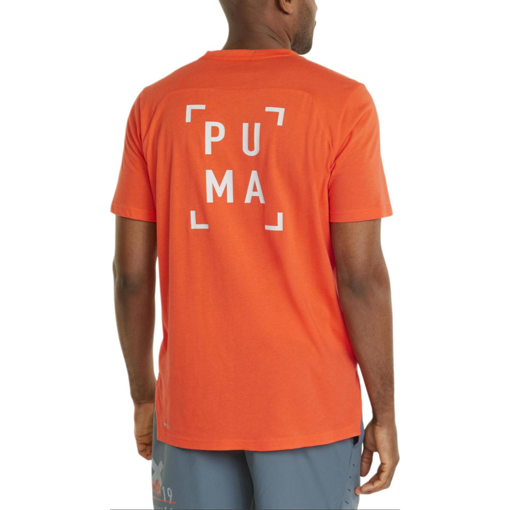 

Футболка мужская томатно-красная PUMA