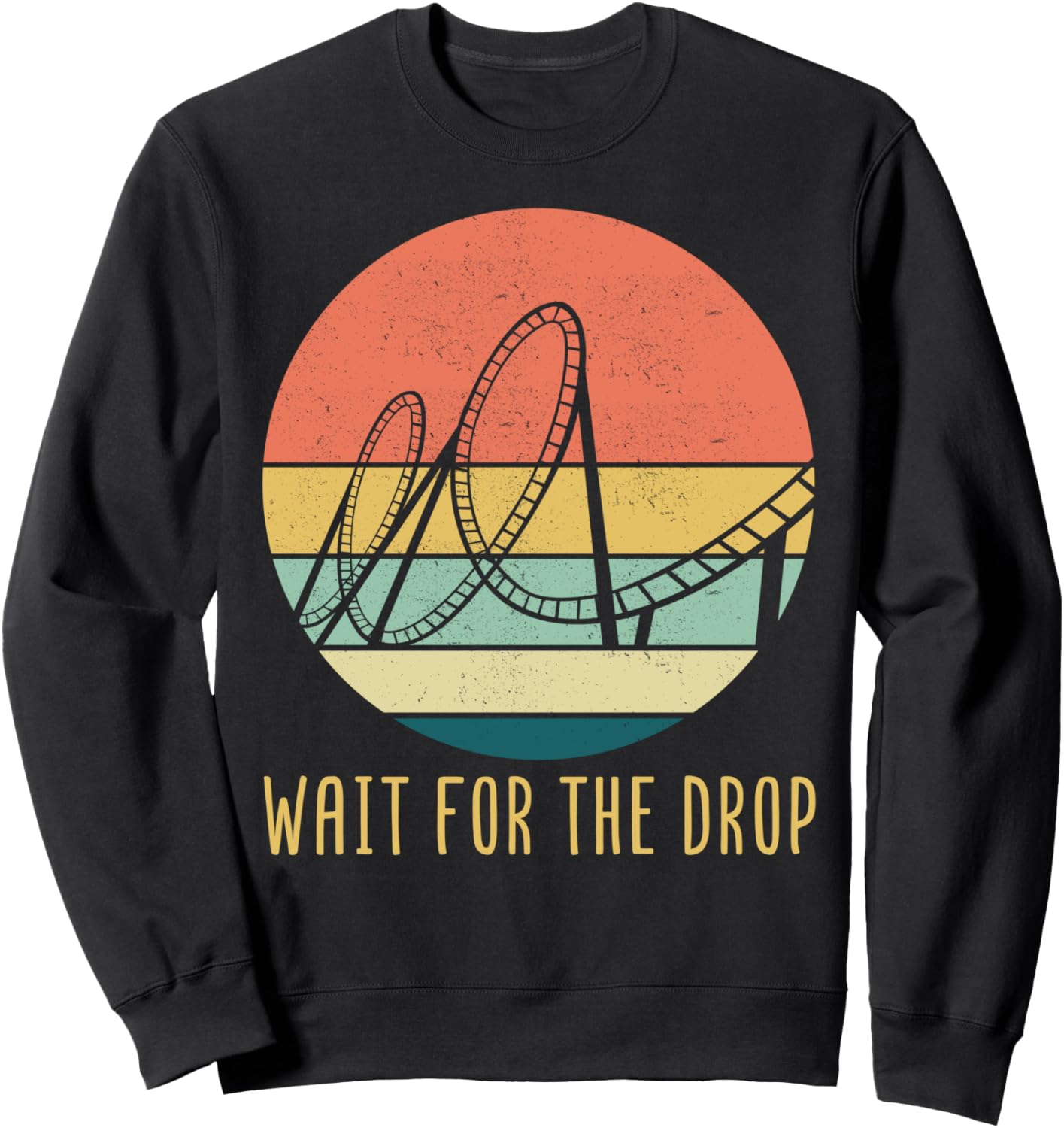 

Забавная толстовка с изображением подставки под кружку Percler Gifts For Roller Coaster And Amusement Park Fans, черный