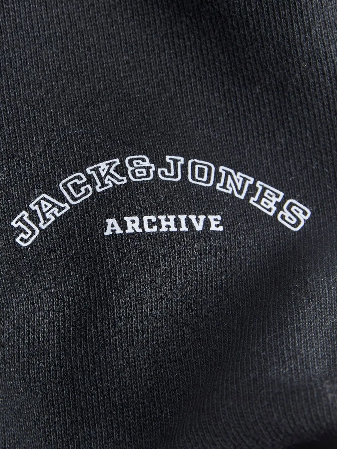 Шорты спортивные Regular Fit JACK & JONES Junior, черный — фото 3