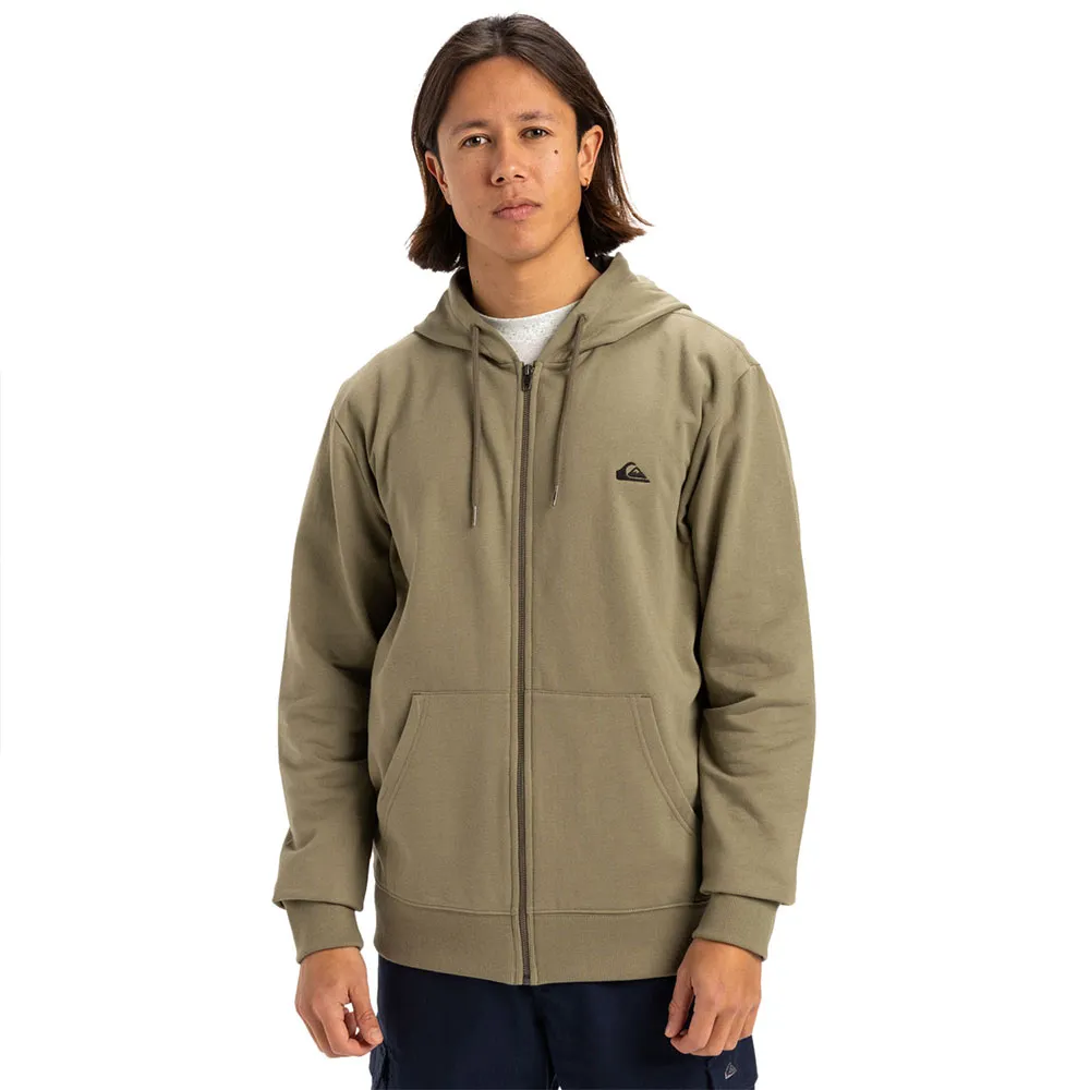 

Толстовка Quiksilver Basic full zip, зеленый