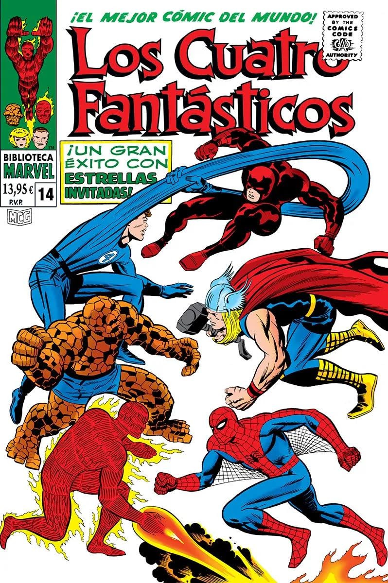 

Biblioteca marvel los 4 fantásticos 14. 1967-68: fantastic four 68-73 (PANINI ESPAÑA S.A.)