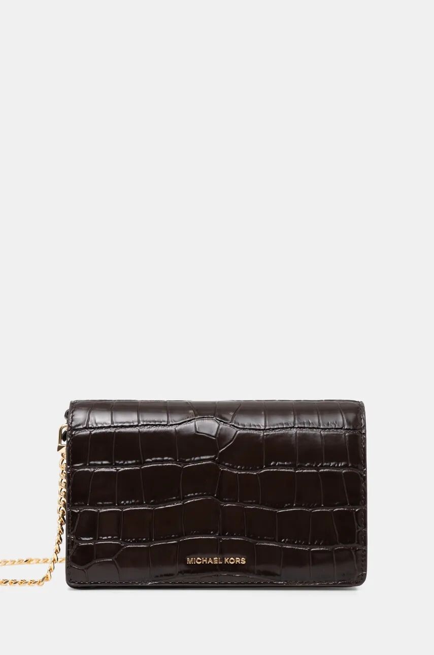

Кожаная сумка MICHAEL Michael Kors, коричневый