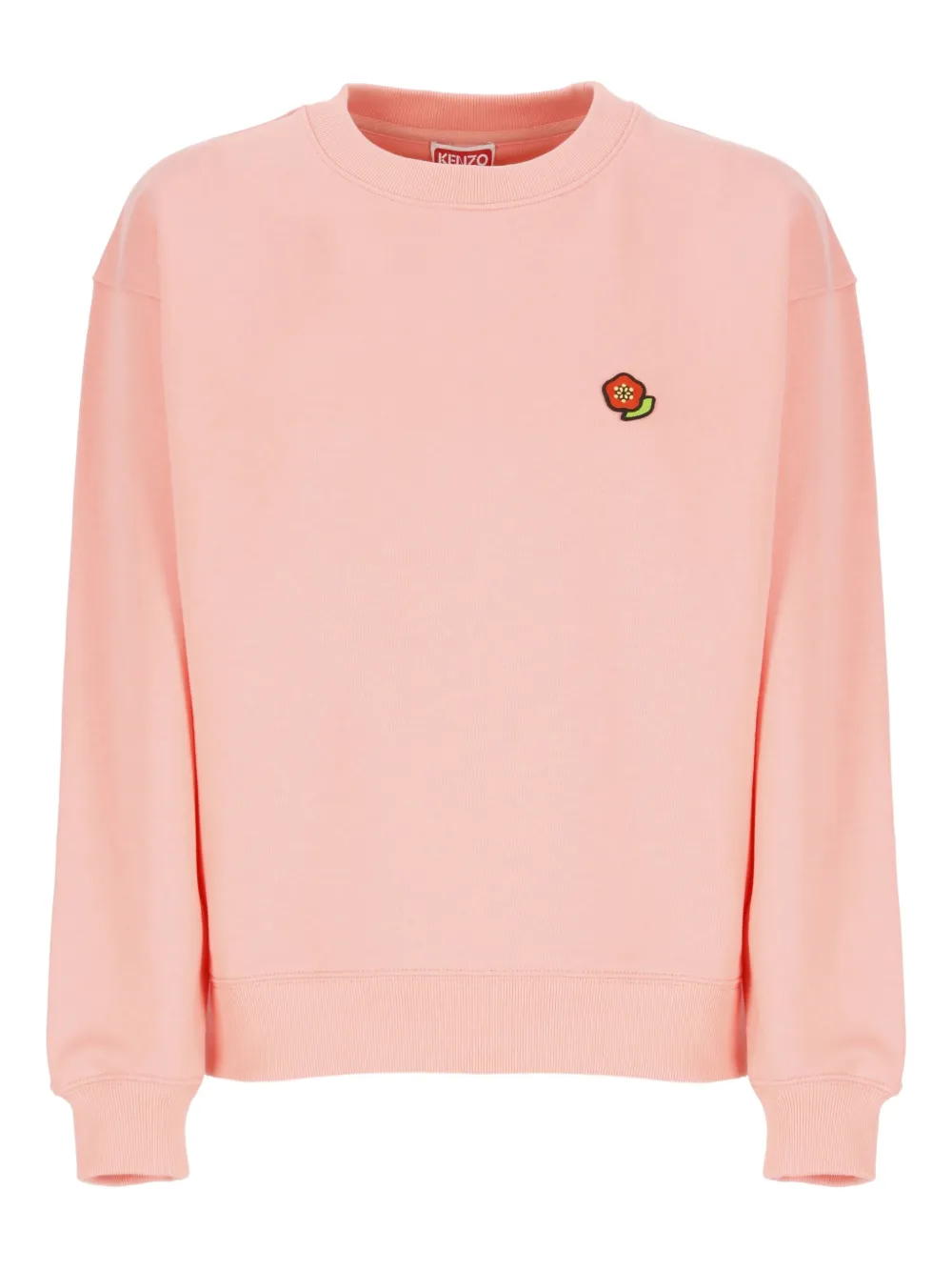 

Толстовка с цветочной вышивкой KENZO, розовый