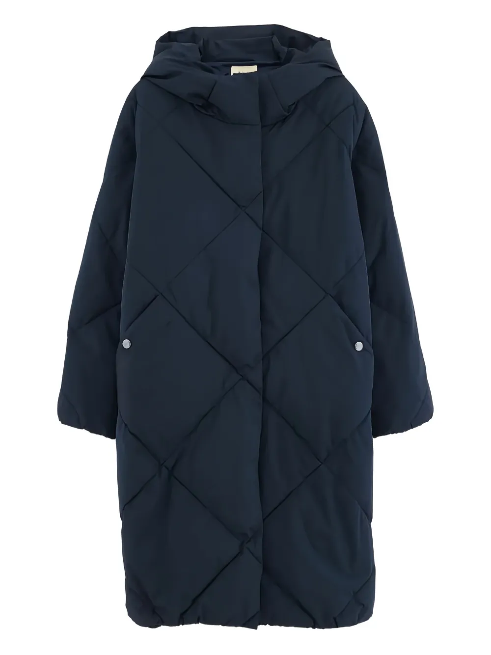 

Стеганое пальто с капюшоном Bellerose Kids, синий