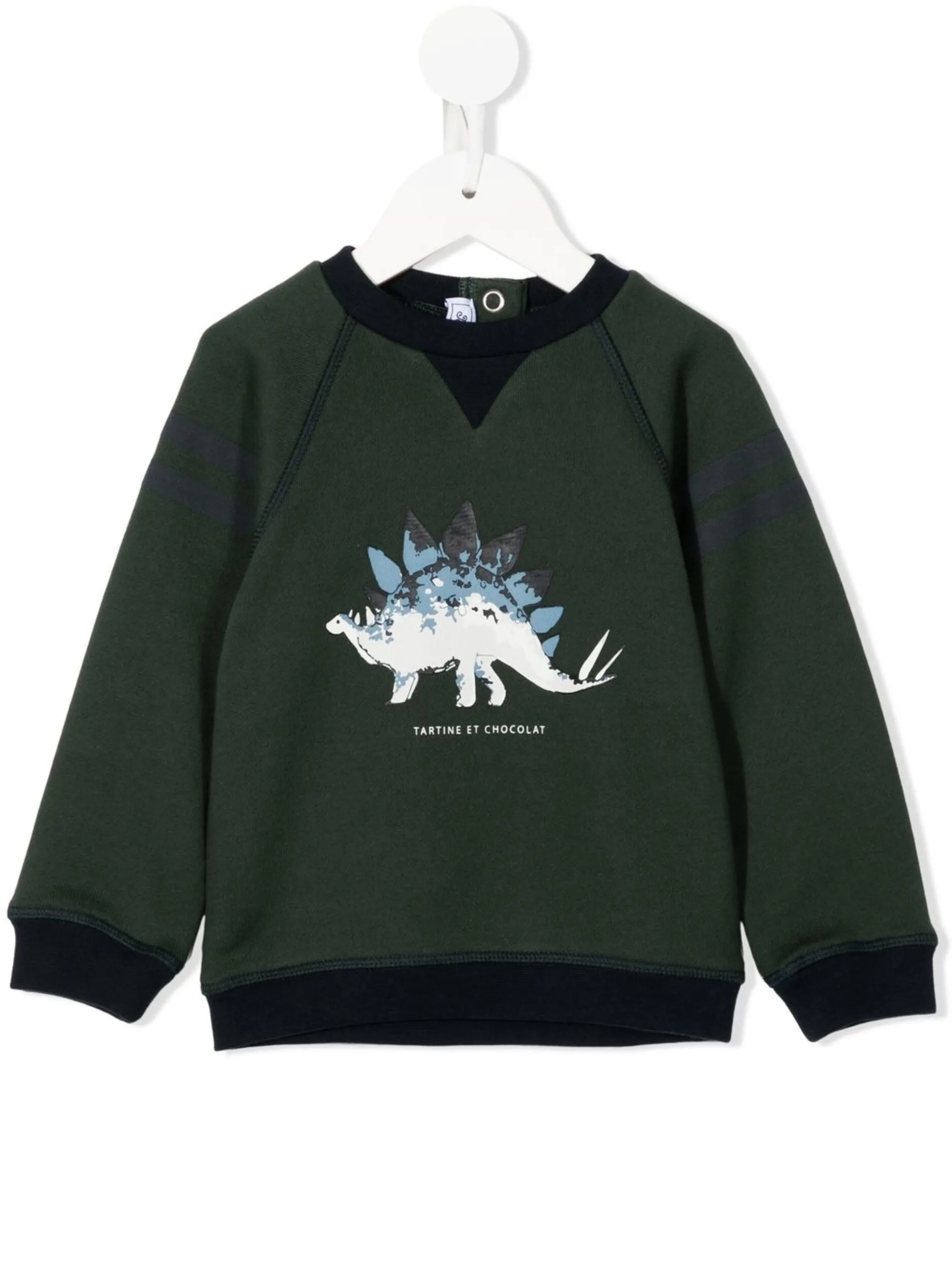 

Толстовка с графичным принтом Tartine Et Chocolat, зеленый