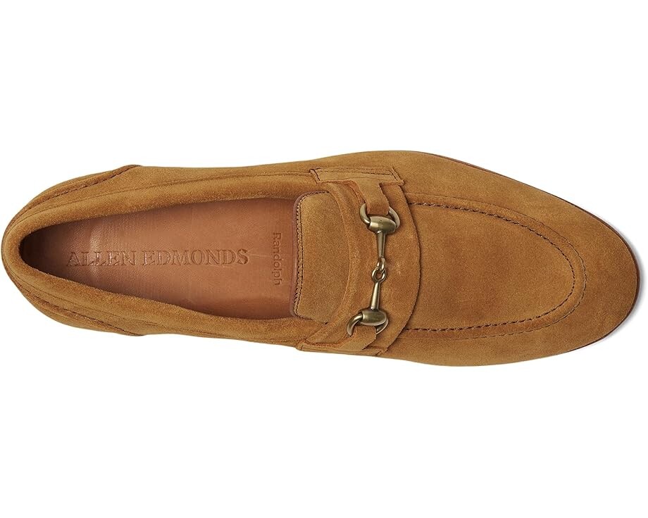 Оксфорды Allen Edmonds Randolphbit Penny Loafers, цвет Wheat Suede — фото 2