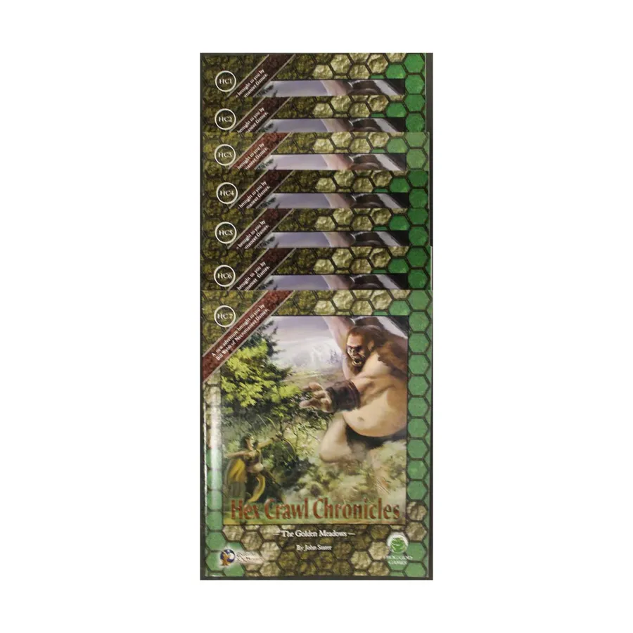 

Модуль Hex Crawl Chronicles Collection #1-7 (Swords & Wizardry, Kickstarter Edition), Swords & Wizardry (Frog God Games)
