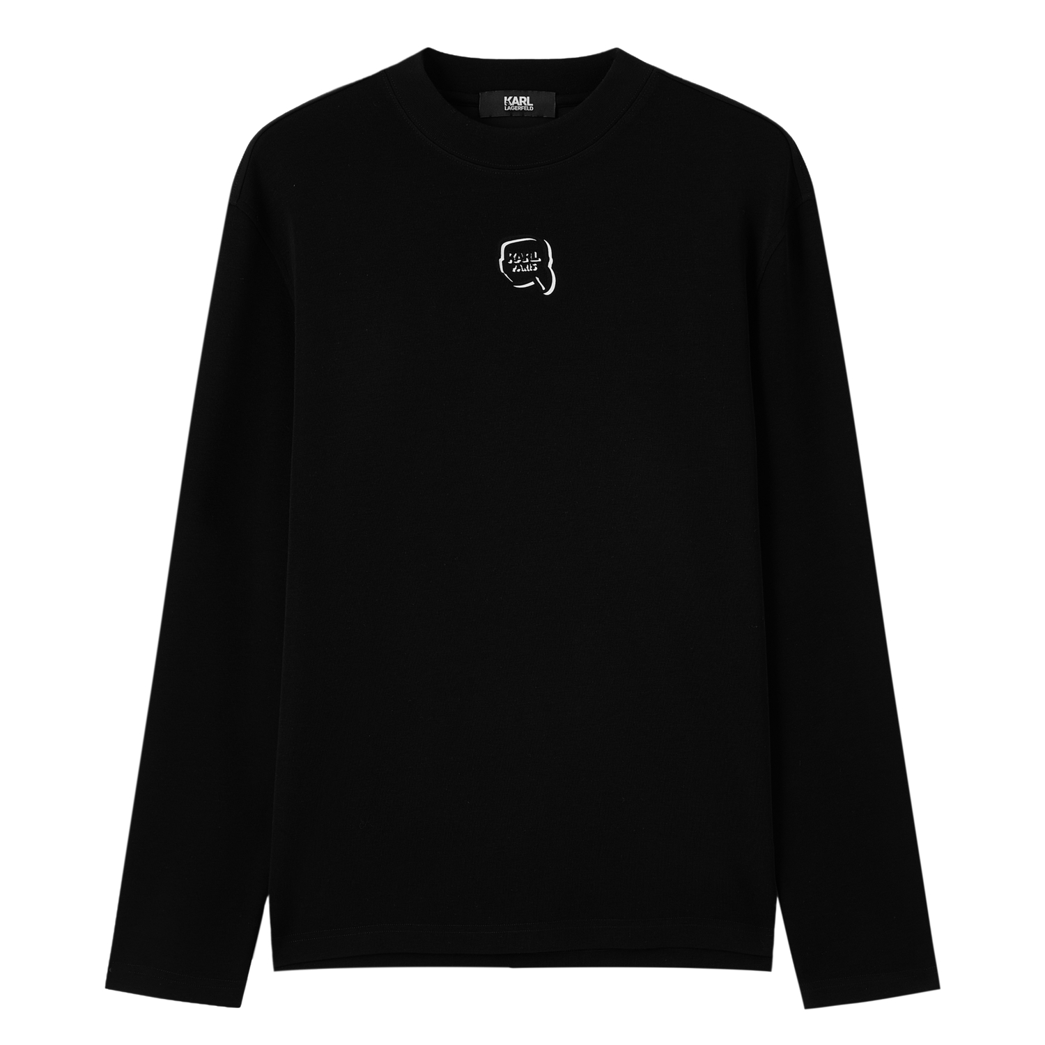 

KARL LAGERFELD / Karl Lagerfeld Jeans Футболка унисекс черная, Черный, KARL LAGERFELD / Karl Lagerfeld Jeans Футболка унисекс черная