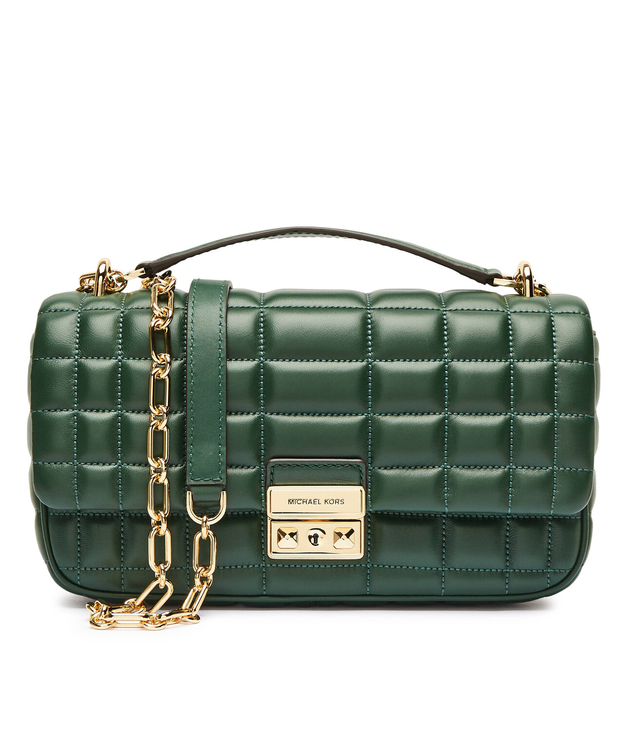 

Сумка через плечо Michael Kors Tribecca, цвет verde bottiglia