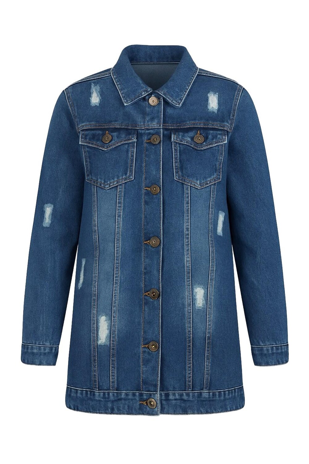 

MODAMIHRAM Демисезонная куртка индиго