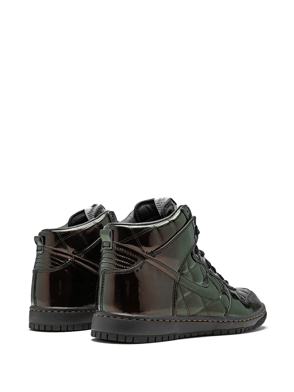 Кроссовки Dunk High Supreme Nike, черный — фото 3