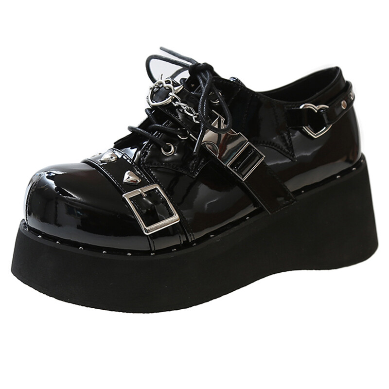 

Туфли женские повседневные Women's Casual Shoes Women's Black Take The Qin