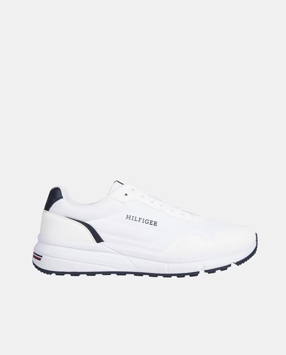 

Мужские низкие кроссовки из парусины Tommy Hilfiger, белый