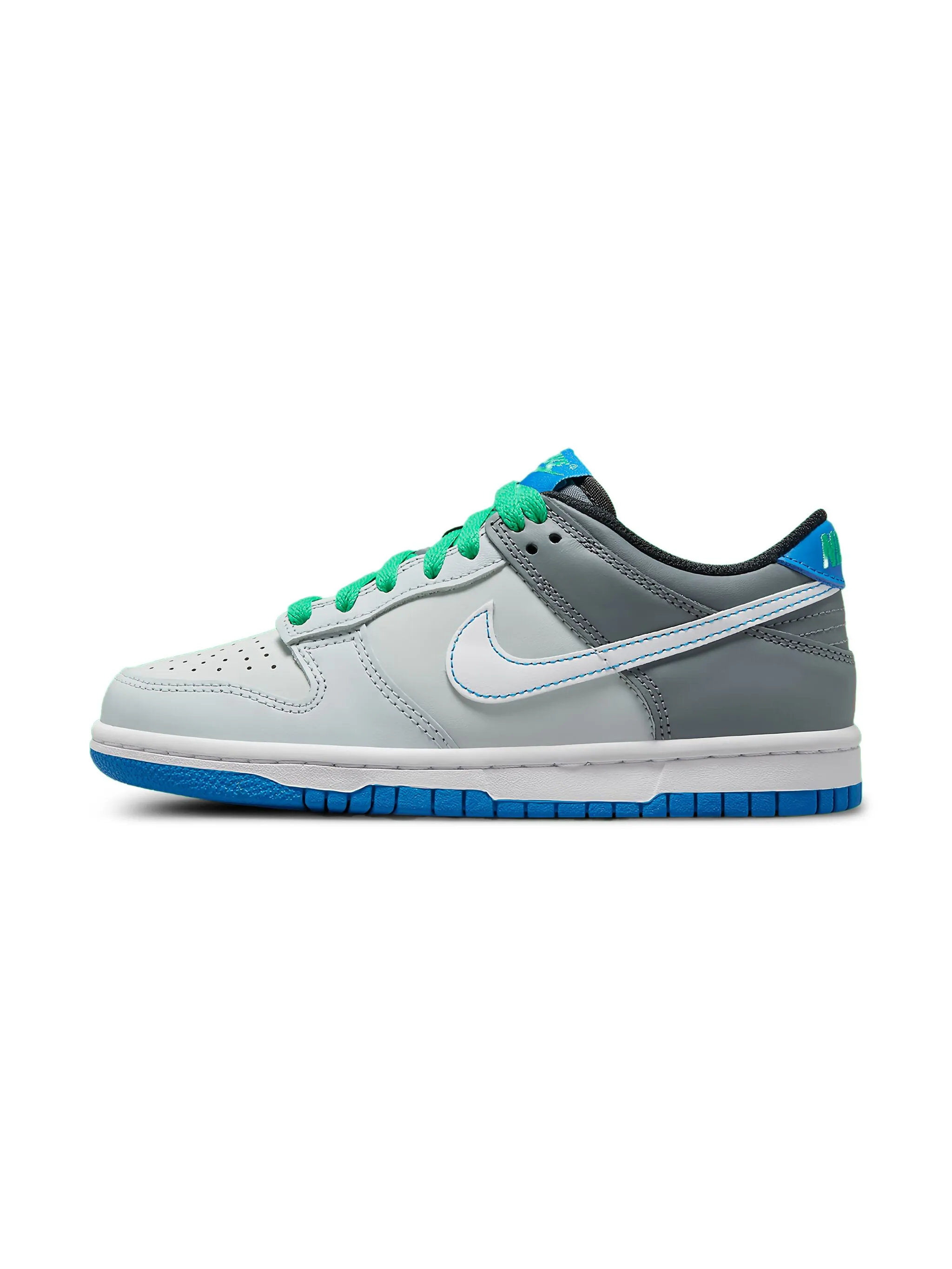

Кроссовки Dunk Low Pure Platinum/Photo Nike Kids, серый