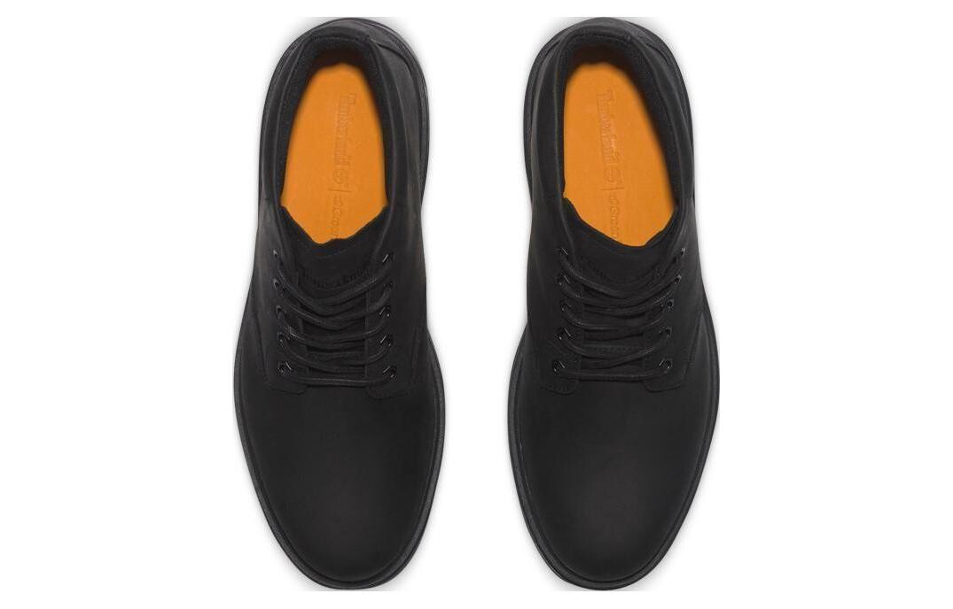 Мужские уличные ботинки Timberland на толстой рифленой подошве, черный — фото 2