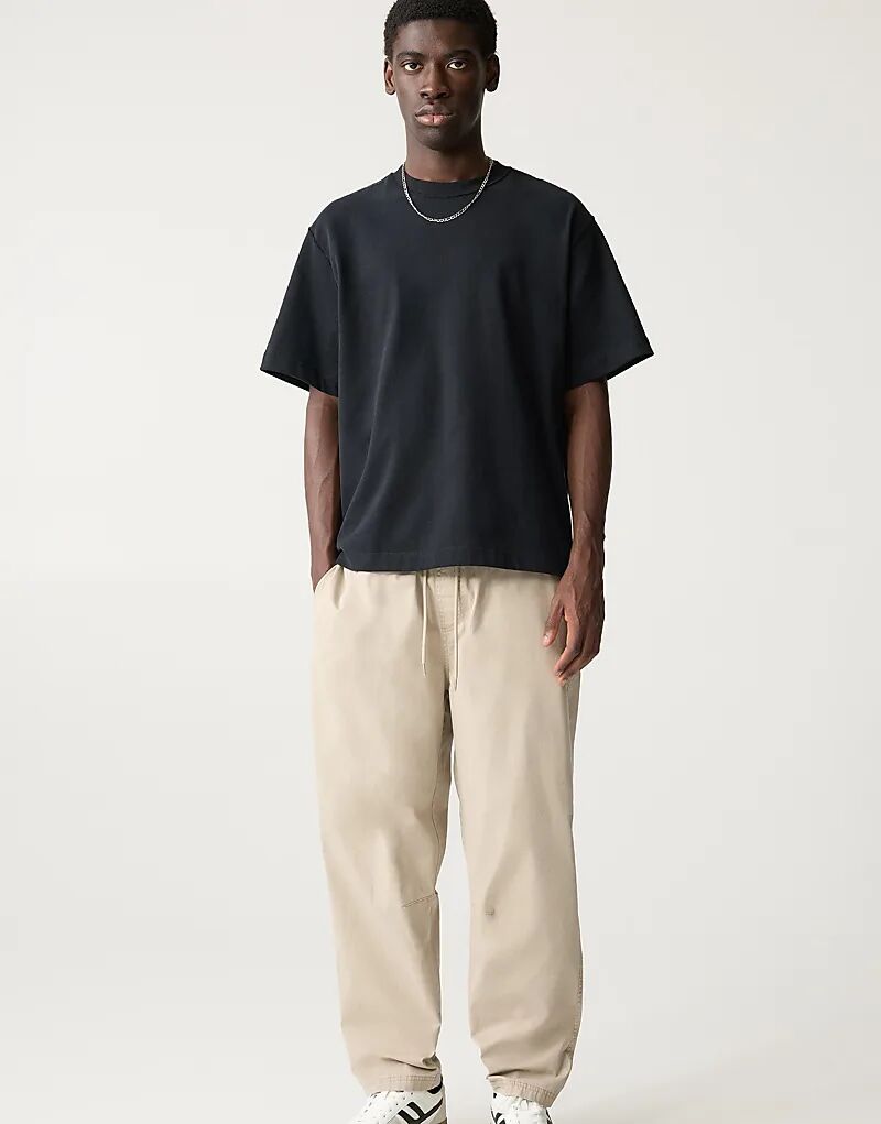 

Спортивные брюки Pull&Bear бежевого цвета