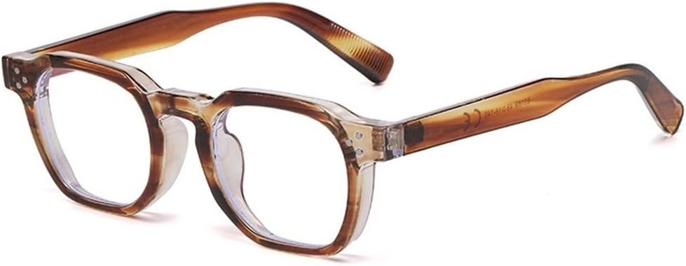 

Модные винтажные солнцезащитные очки овальной формы с заклепками для женщин и мужчин, роскошные солнцезащитные очки с леопардовым принтом, легкая оправа GHVWYX, Transparent Clear