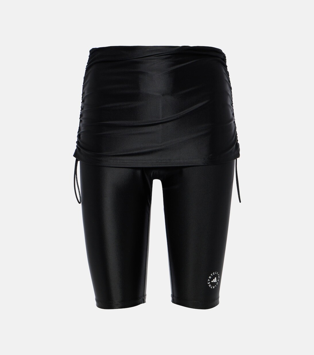 

Шорты truepurpose с ролл-топом Adidas By Stella Mccartney, черный