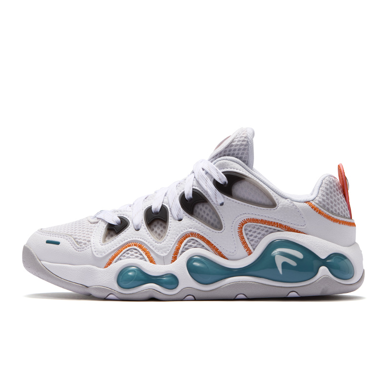 

FILA FUSION Баскетбольные кроссовки VERTICAL с трещинами, винтажные, низкие, мужские, белые, серые