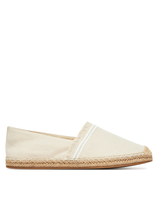 Эспадрильи Fringe Canvas Closed Espadrille FW0FW08881 Tommy Hilfiger, бежевый