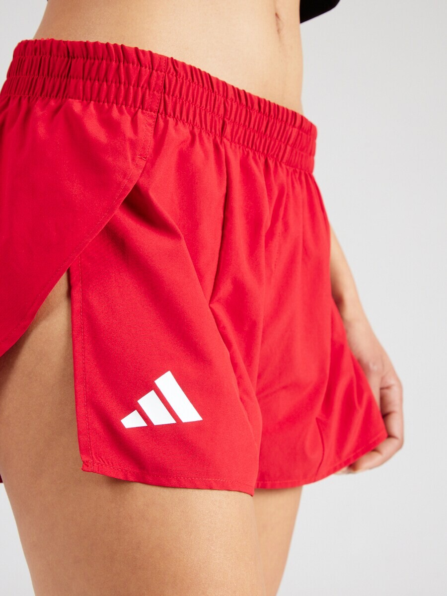 Шорты ADIDAS PERFORMANCE Slim fit Workout Pants ADIZERO, красный — фото 3