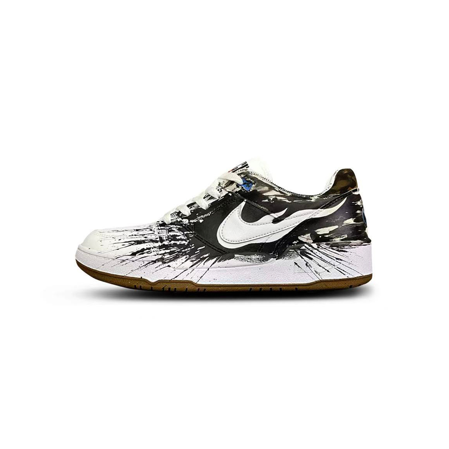 

Nike Full Force Tower Rabbit низкие скейтерские кроссовки мужские black white